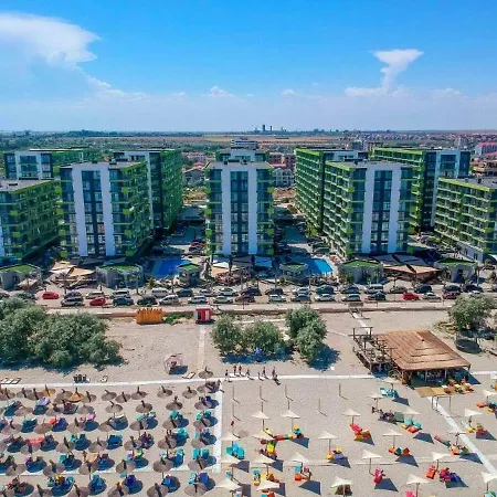 Luxury Front Seaview 3 Alezzi - Pool & شقة